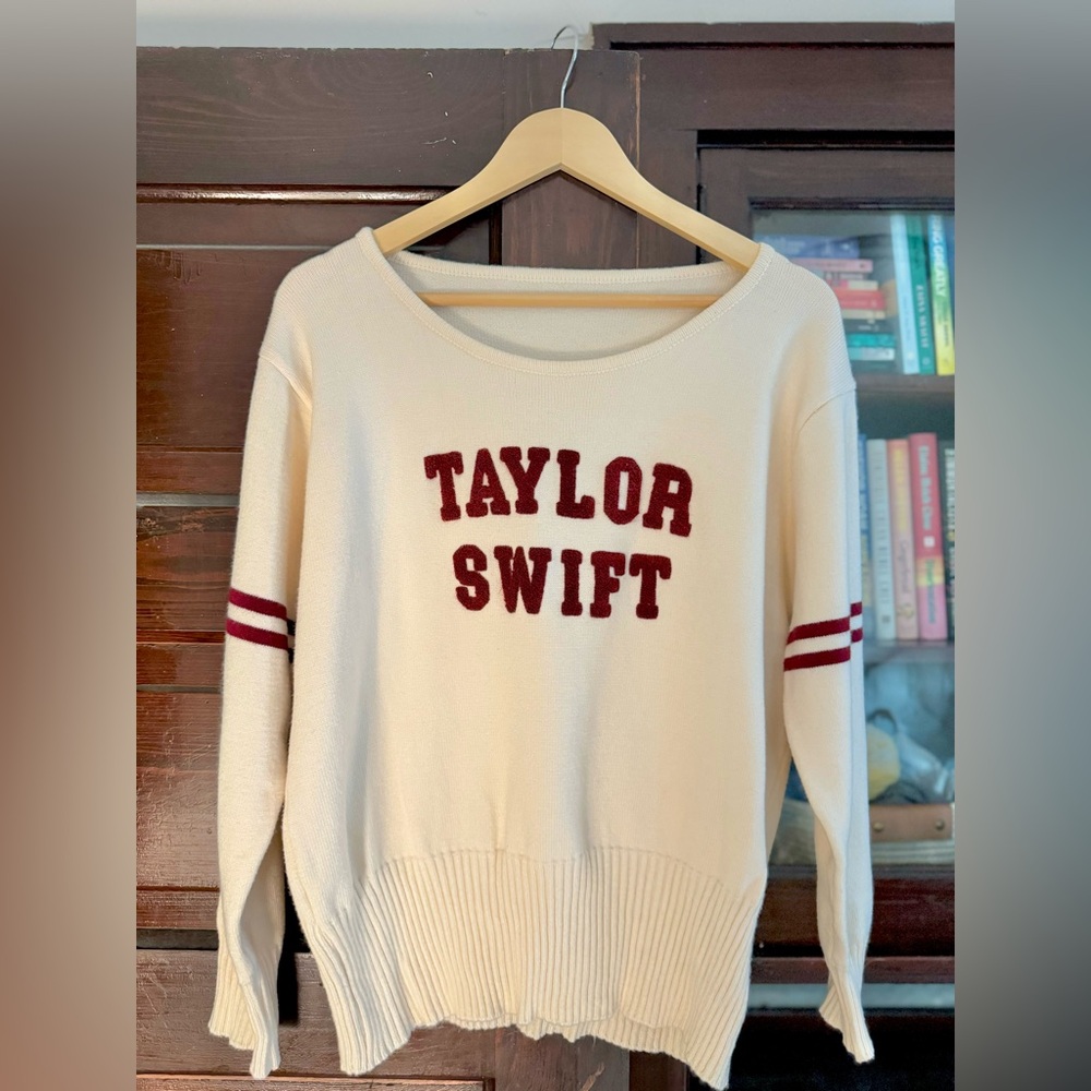 Taylor Swift AUTHENTIC Varsity Red Sweater🧣